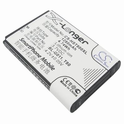 Hisense T80 Mobile Phone Battery 3.7V 1280mAh Li-ion HST800XL