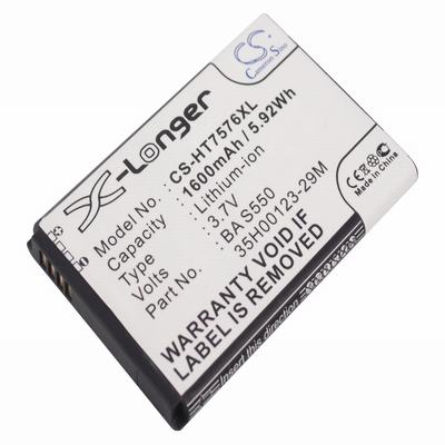 HTC 7 Pro Mobile Phone Battery 3.7V 1600mAh Li-Ion HT7576XL