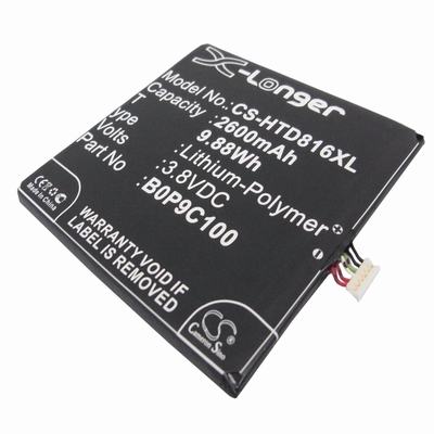 HTC A5 Mobile Phone Battery 3.8V 2600mAh Li-Polymer HTD816XL