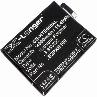 HTC 2PXH100 Mobile SmartPhone Battery 3.85V 4000mAh Li-Poly HTE660XL