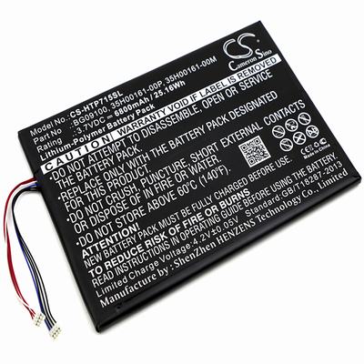 HTC Jetstream Tablet Battery 3.7V 6800mAh Li-Polymer HTP715SL