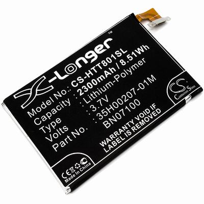 HTC One Pocket PC & PDA Battery 3.7V 2300mAh Li-Polymer HTT801SL