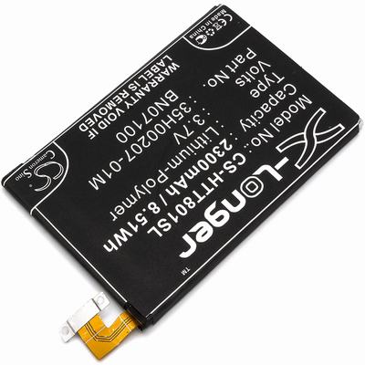 HTC One Pocket PC & PDA Battery 3.7V 2300mAh Li-Polymer HTT801SL