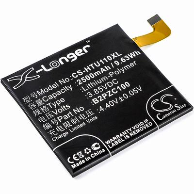 HTC 2PZC Mobile SmartPhone Battery 3.85V 2500mAh Li-Poly HTU110XL