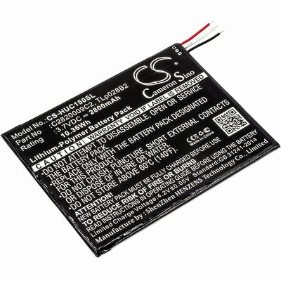 KURIO C15100M Tablet Battery 3.7V 2800mAh Li-Poly HUC150SL