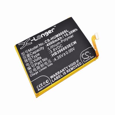 HUAWEI Ascend Mate 8 Mobile Phone Battery 3.8V 4000mAh Li-Polymer HUM800SL