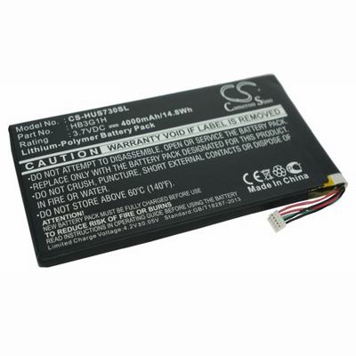 Huawei MediaPad Tablet Battery 3.7V 4000mAh Li-Polymer HUS730SL