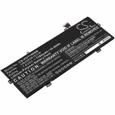 Huawei book X Pro i5-8250U 256GB Notebook Laptop Battery 7.6V 7350mAh Li-Poly HUT140NB