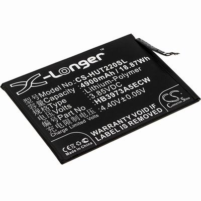 Huawei EVR-AL00 Mobile SmartPhone Battery 3.85V 4900mAh Li-Poly HUT220SL