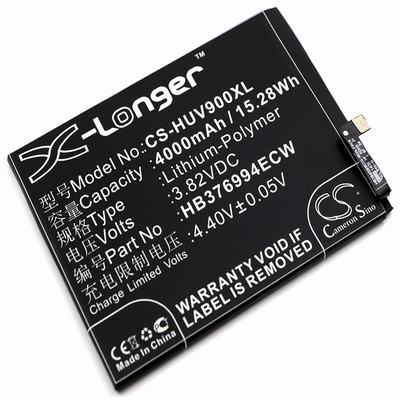 Huawei DUK-AL20 Mobile SmartPhone Battery 3.82V 4000mAh Li-Poly HUV900XL