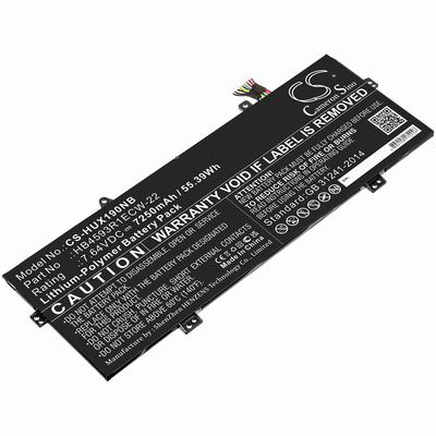 Huawei MACH-W19L Notebook Laptop Battery 7.64V 7250mAh Li-Poly HUX190NB