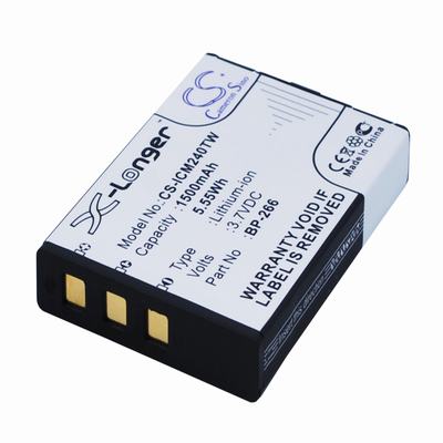 Icom IC-M24 Transceiver 2Way Radio Battery 3.7V 1500mAh Li-ion ICM240TW