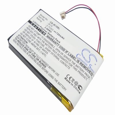 iRiver E10 MP3 MP4 PMP Media Player Battery 3.7V 720mAh Li-Polymer IE10SL