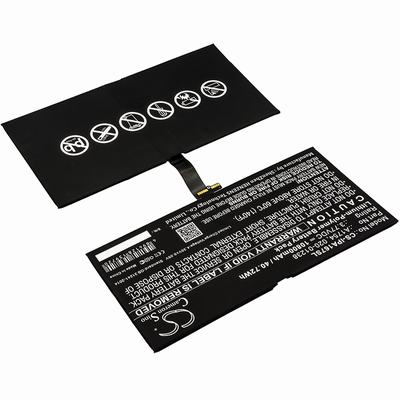 Apple A1670 Tablet Battery 3.77V 10800mAh Li-Poly IPA167SL