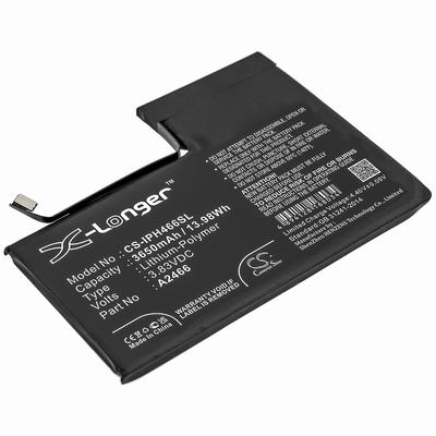 Apple iPhone 12 Pro Max Mobile SmartPhone Battery 3.83V 3650mAh Li-Poly IPH466SL