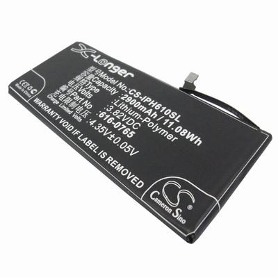 Apple A1522 Mobile Phone Battery 3.82V 2900mAh Li-Polymer IPH610SL