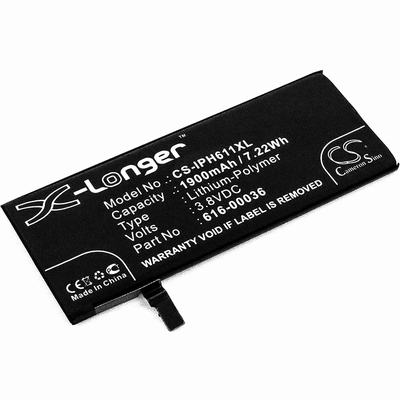 Apple A1633 Mobile SmartPhone Battery 3.8V 1900mAh Li-Poly IPH611XL