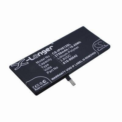 Apple A1634 Mobile Phone Battery 3.8V 2750mAh Li-Polymer IPH612SL