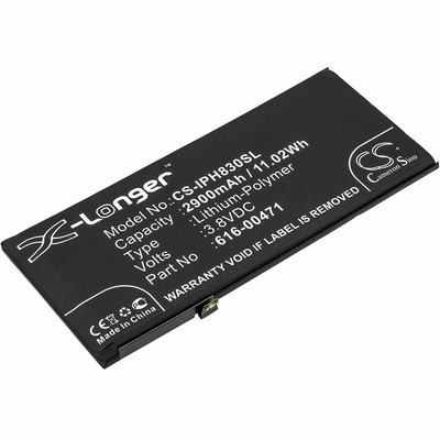Apple A1984 Mobile SmartPhone Battery 3.8V 2900mAh Li-Poly IPH830SL