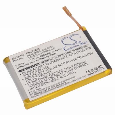 Apple iPod Touch 4th MP3 MP4 PMP Media Player Battery 3.7V 930mAh Li-Polymer IPT4SL