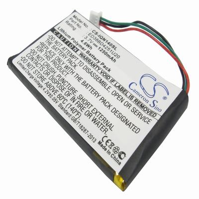 Garmin Nuvi 1400 GPS Battery 3.7V 1250mAh Li-Polymer IQN140SL