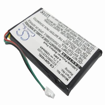 Garmin Nuvi 1400 GPS Battery 3.7V 1250mAh Li-Polymer IQN140SL