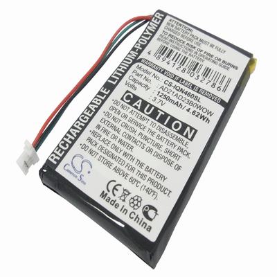 Garmin Nuvi 465T GPS Battery 3.7V 1250mAh Li-Polymer IQN460SL