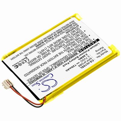 iRiver Clix 2GB MP3 MP4 PMP Media Player Battery 3.7V 720mAh Li-Polymer IU10SL