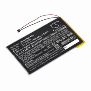Kobo Aura HD E-book E-reader Battery 3.7V 1500mAh Li-Poly KBM204SL