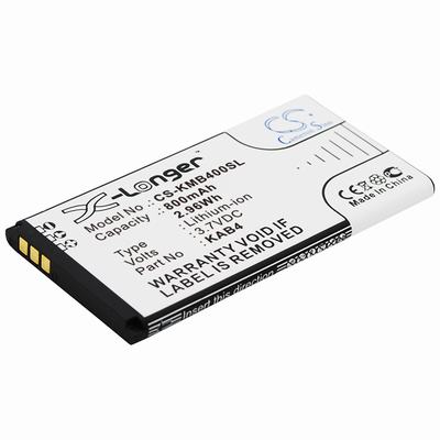 Kazam KAZAM Life B4 Mobile Phone Battery 3.7V 800mAh Li-ion KMB400SL