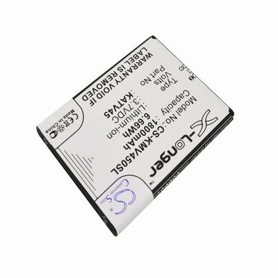 KAZAM TV 4.5 Mobile Phone Battery 3.7V 1800mAh Li-ion KMV450SL