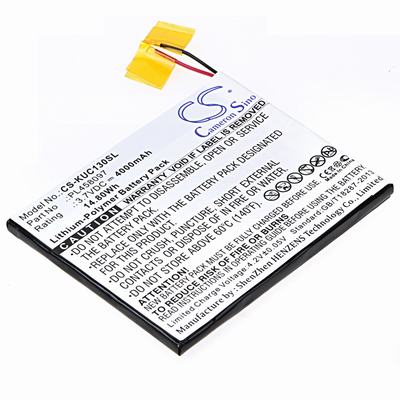 KURIO 7S Tablet Battery 3.7V 4000mAh Li-Poly KUC130SL