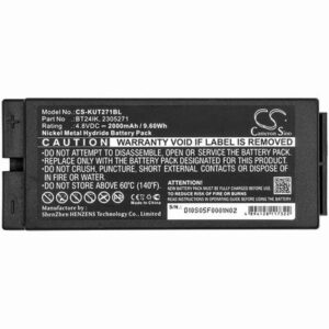 Iribarri iK3 Crane Remote Control Battery 4.8V 2000mAh Ni-MH KUT271BL