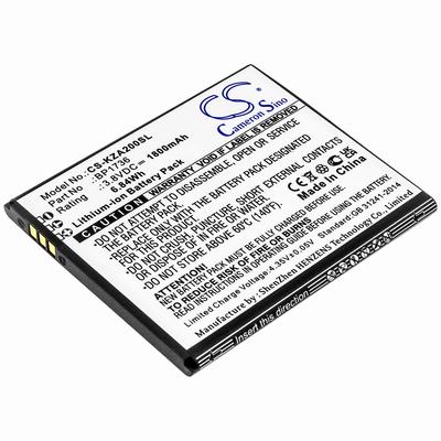 Kazuna eTalk MYFLIX Mobile SmartPhone Battery 3.8V 1800mAh Li-ion KZA200SL