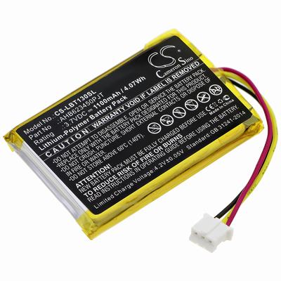 Listen Technologies Audio Guide Wireless Headset Battery 3.7V 1100mAh Li-Poly LBT130SL