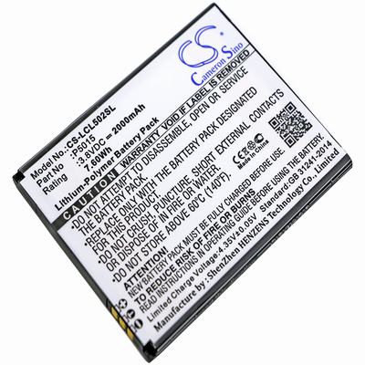 Logicom L-ITE 502 Mobile SmartPhone Battery 3.8V 2000mAh Li-Poly LCL502SL