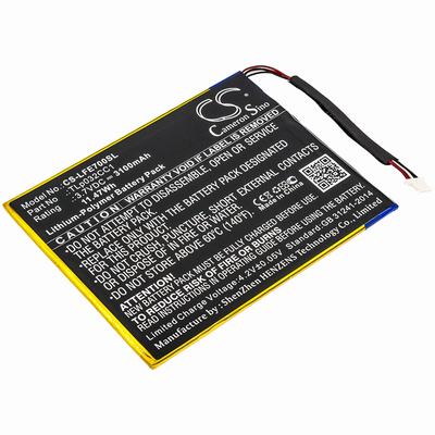 LeapFrog 31576 Tablet Battery 3.7V 3100mAh Li-Poly LFE700SL
