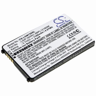 LG Eigen Mobile Phone Battery 3.7V 1200mAh Li-ion LGM750SL
