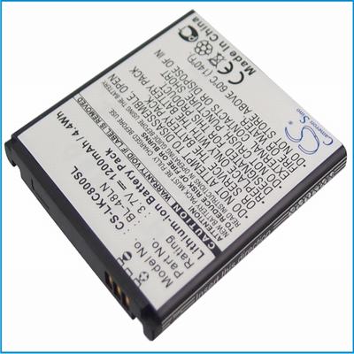LG Gray C800 Mobile Phone Battery 3.7V 1200mAh Li-ion LKC800SL