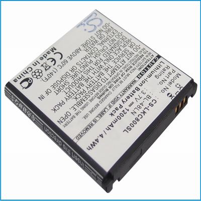 LG Gray C800 Mobile Phone Battery 3.7V 1200mAh Li-ion LKC800SL