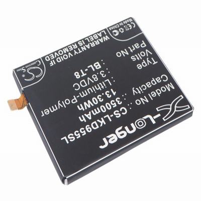 LG Chameleon Mobile Phone Battery 3.8V 3500mAh Li-Polymer LKD955SL