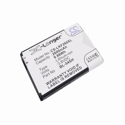 LG Bello 2 Mobile Phone Battery 3.8V 2600mAh Li-ion LKF260XL