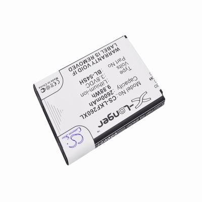 LG Bello 2 Mobile Phone Battery 3.8V 2600mAh Li-ion LKF260XL