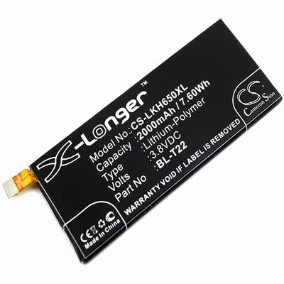LG Class Mobile SmartPhone Battery 3.8V 2000mAh Li-Poly LKH650XL