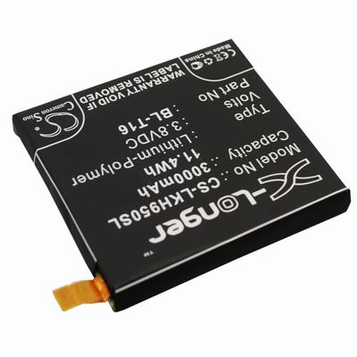 LG G Flex 2 Mobile Phone Battery 3.8V 3000mAh Li-Polymer LKH950SL