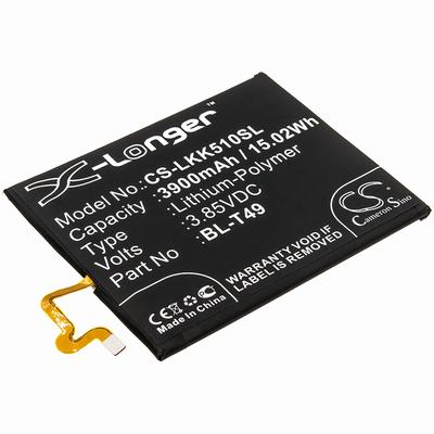 LG K510 Mobile SmartPhone Battery 3.85V 3900mAh Li-Poly LKK510SL