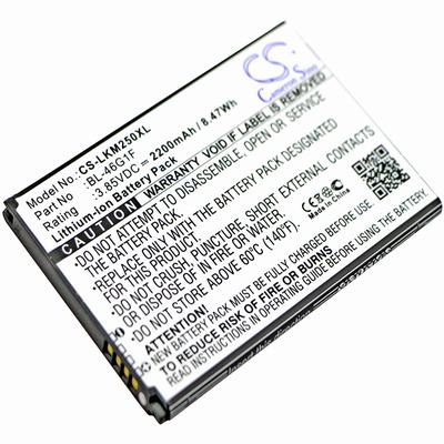LG Grace Mobile SmartPhone Battery 3.85V 2200mAh Li-ion LKM250XL