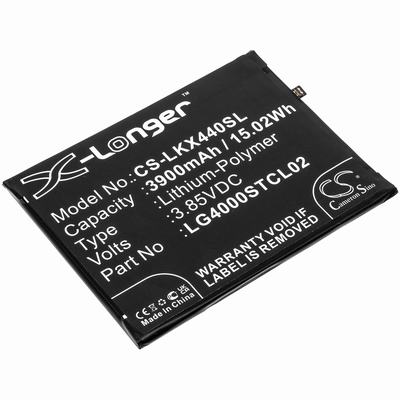 LG LMX440IM Mobile SmartPhone Battery 3.85V 3900mAh Li-Poly LKX440SL