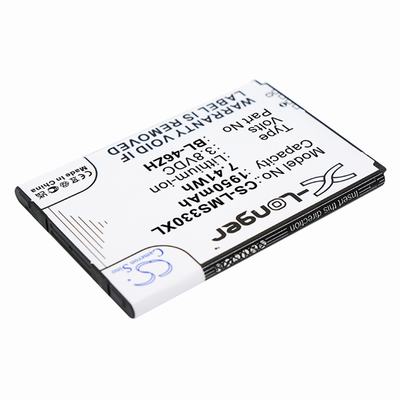 AT&T GoPhone 4G LTE Mobile SmartPhone Battery 3.8V 1950mAh Li-ion LMS330XL