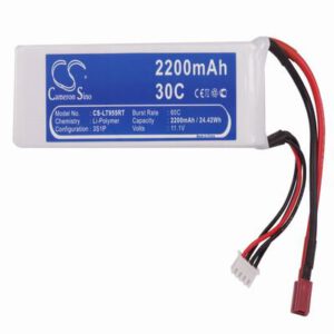 RC CS-LT955RT Remote Control Battery 11.1V 2200mAh Li-Poly LT955RT